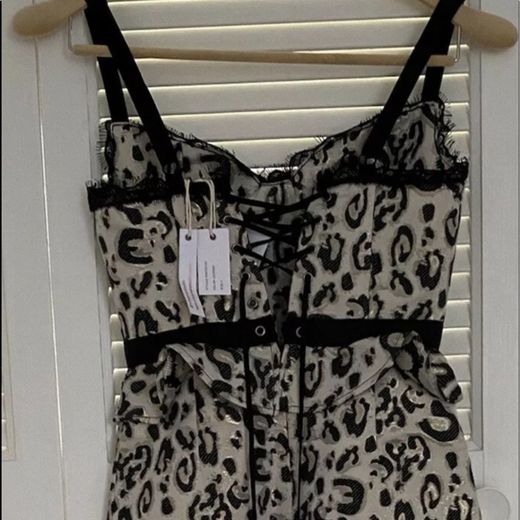 V. Chapman Jacquard Bustier Dress - Picture 5 of 7